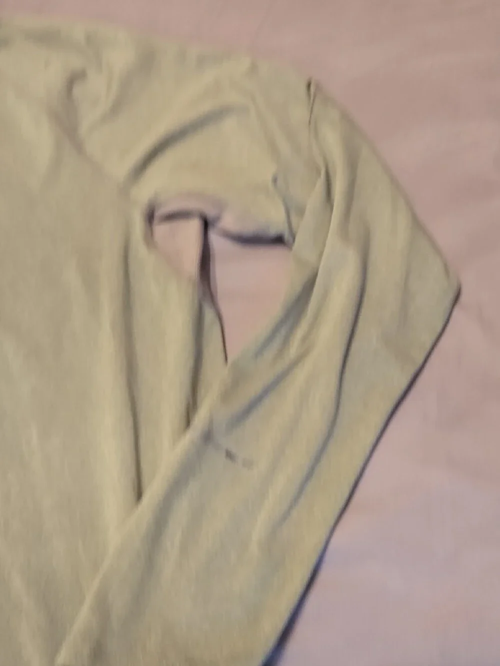 Nike Men's Light Green Quarter-Zip Shirt Jacket